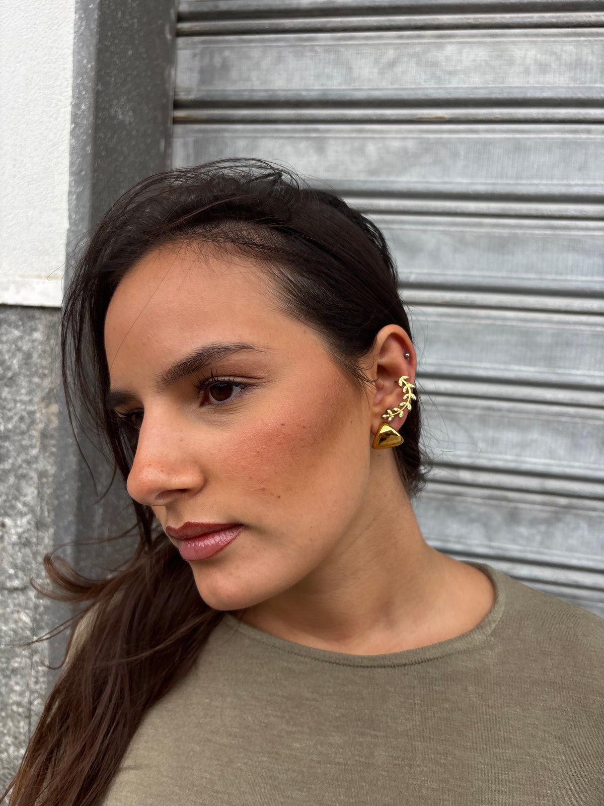 Orecchino Cuff Ramo