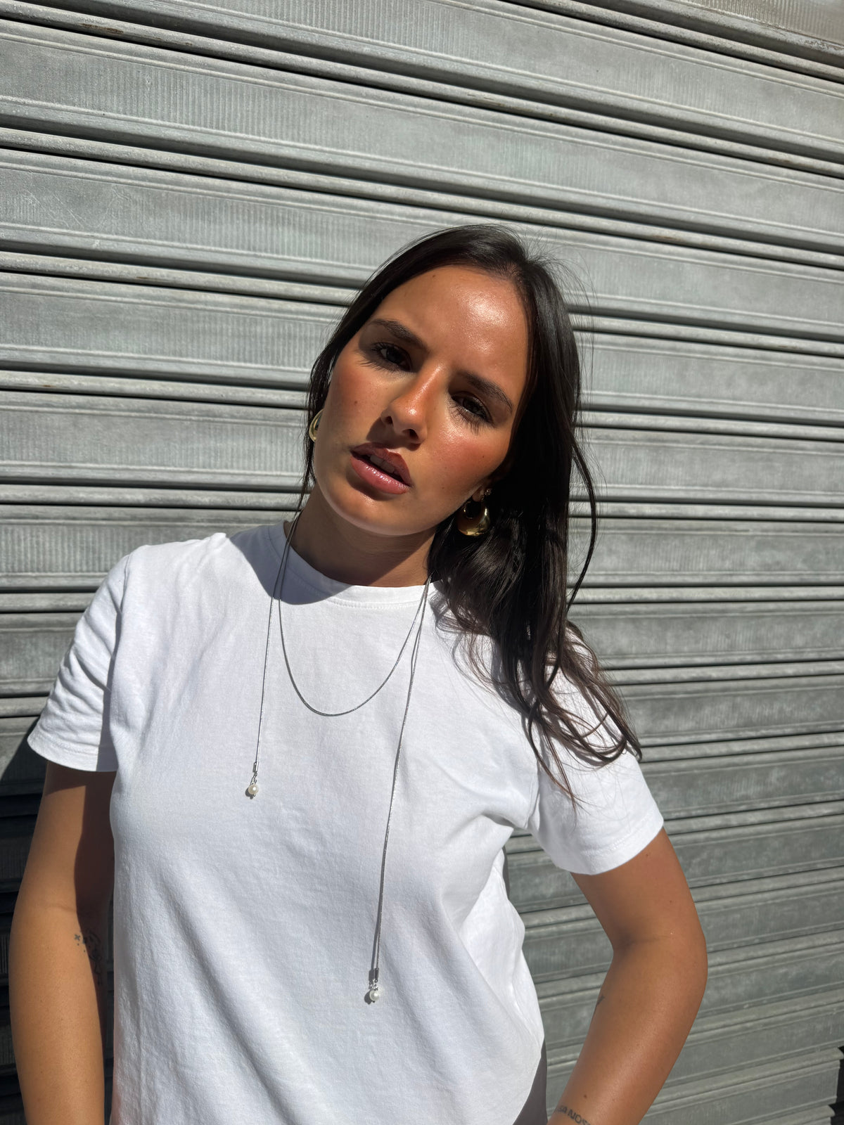 Collana Double Pearl