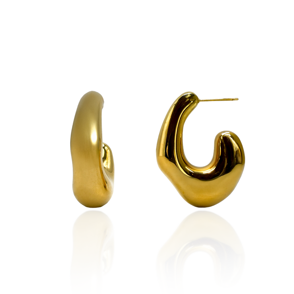 Mosso silver earring