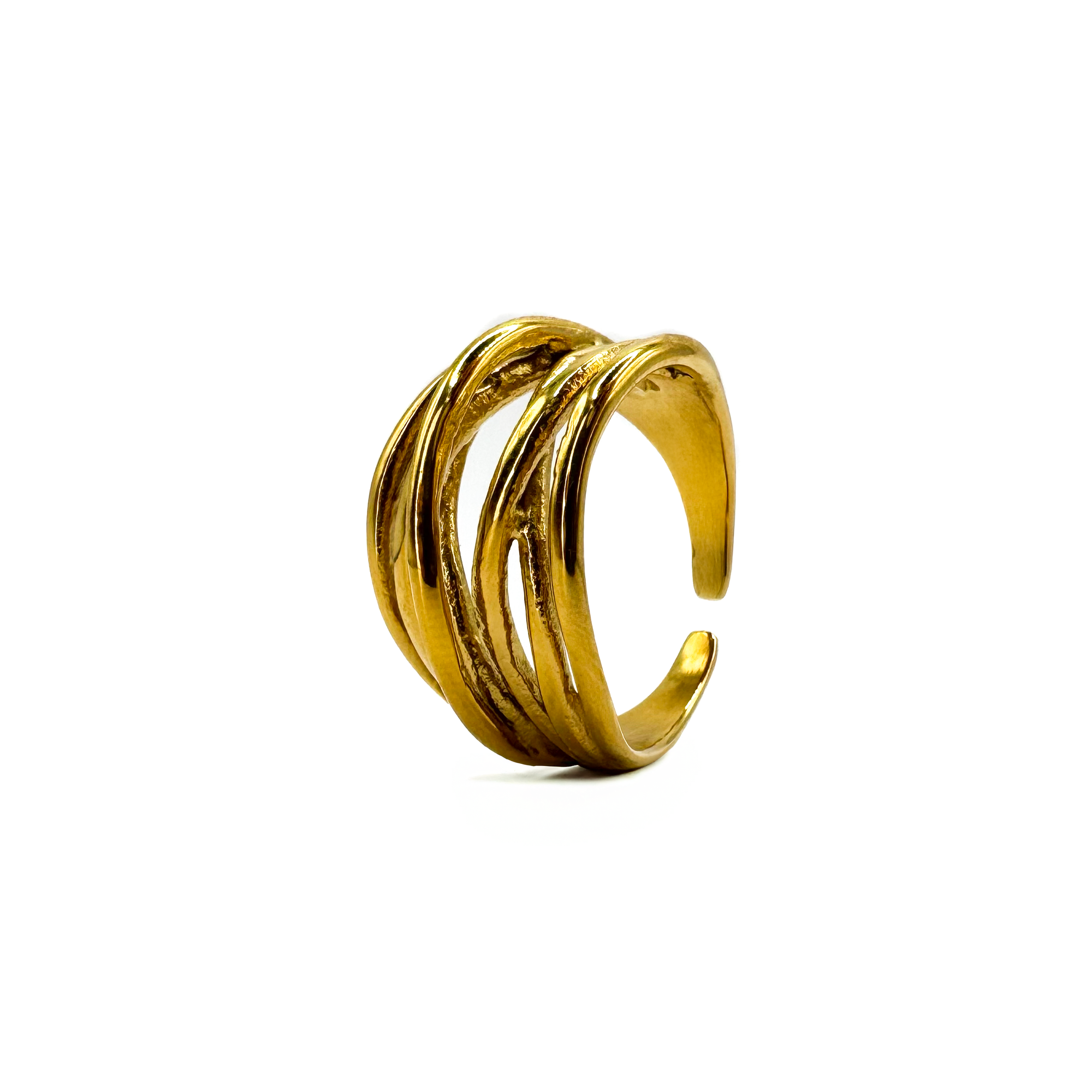 Eluna silver ring