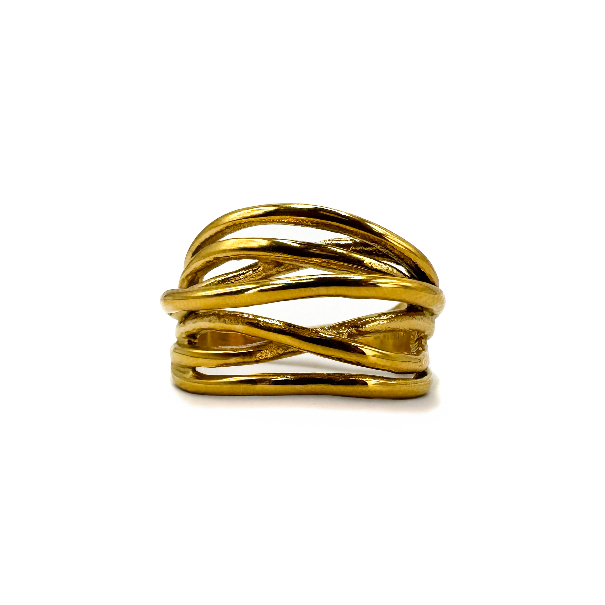 Eluna silver ring