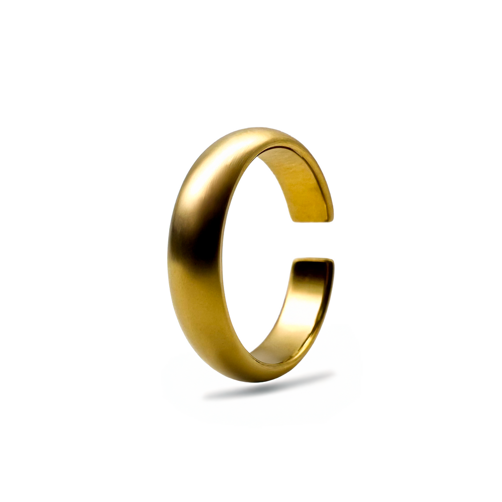 Amber Silver Ring
