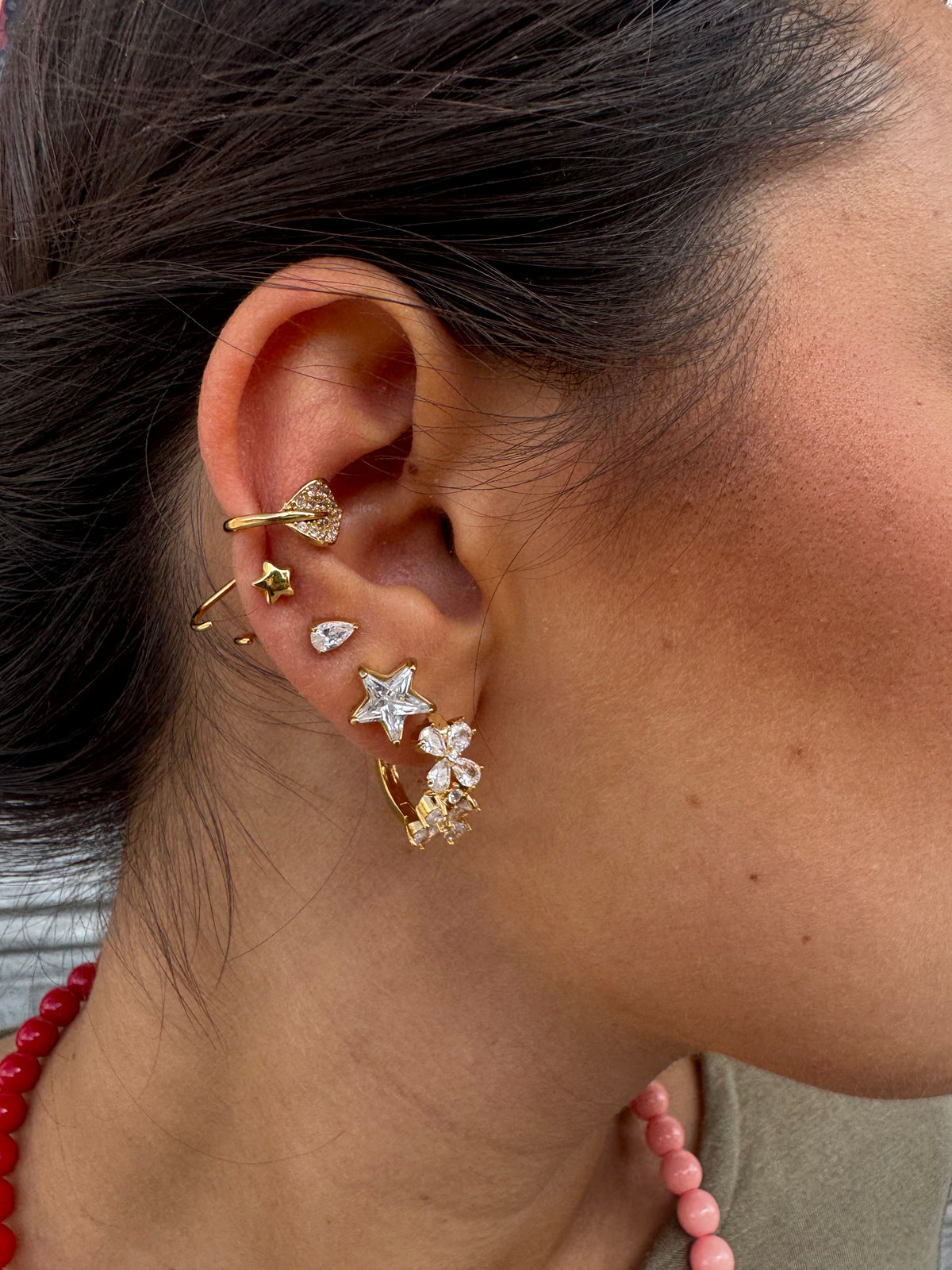 Earcuff Leaf small