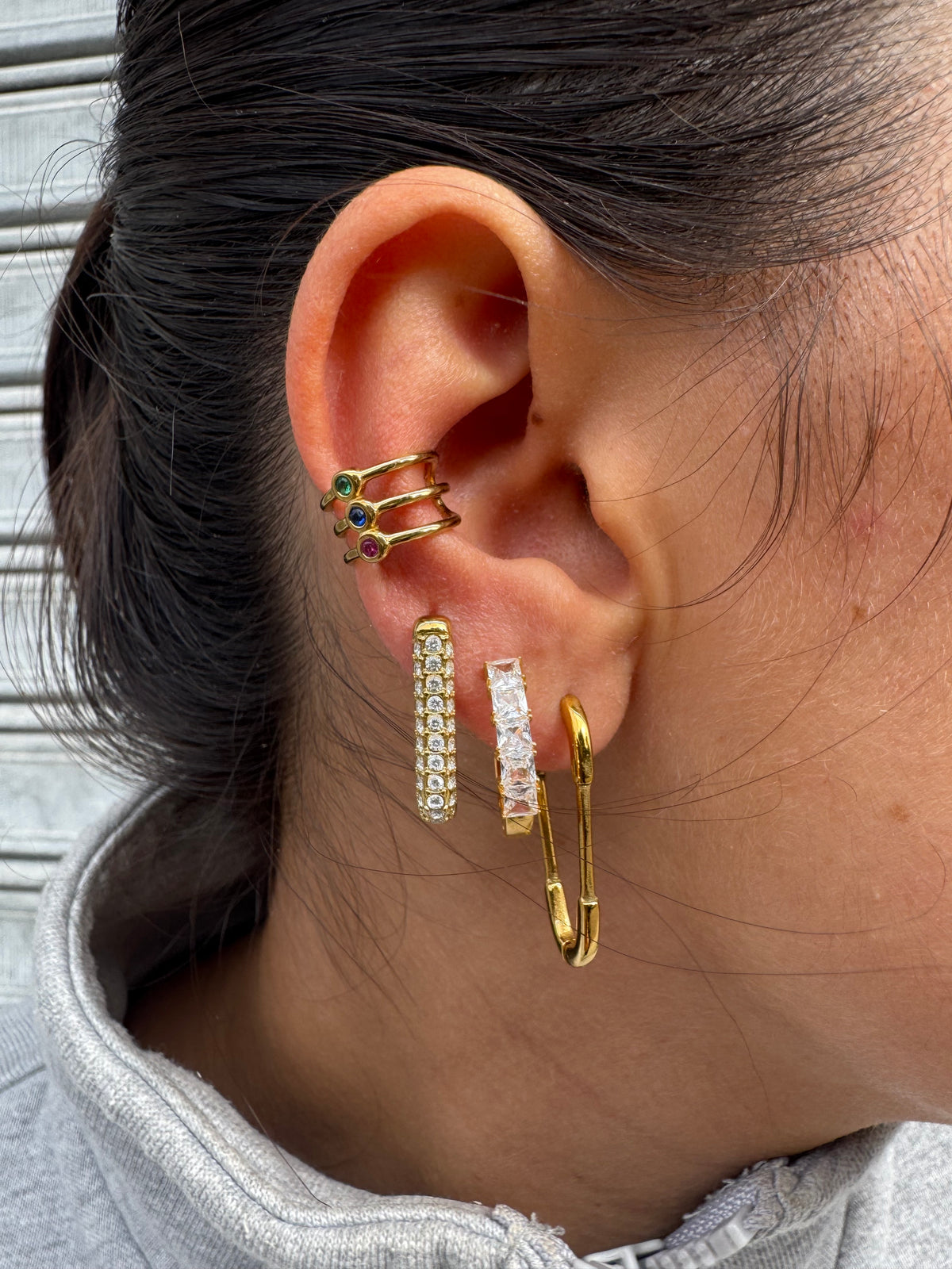 Earcuff Tricolore
