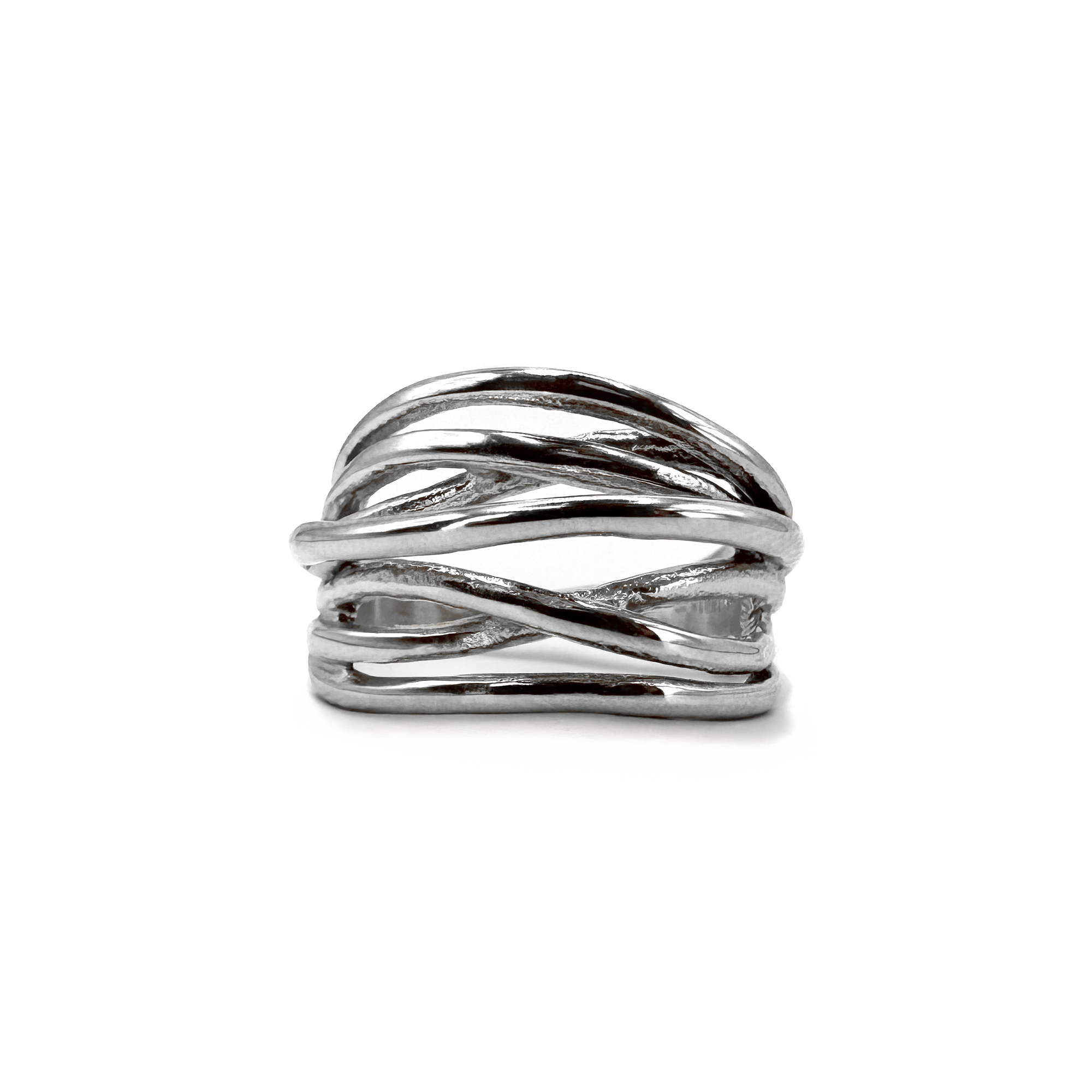 Eluna silver ring