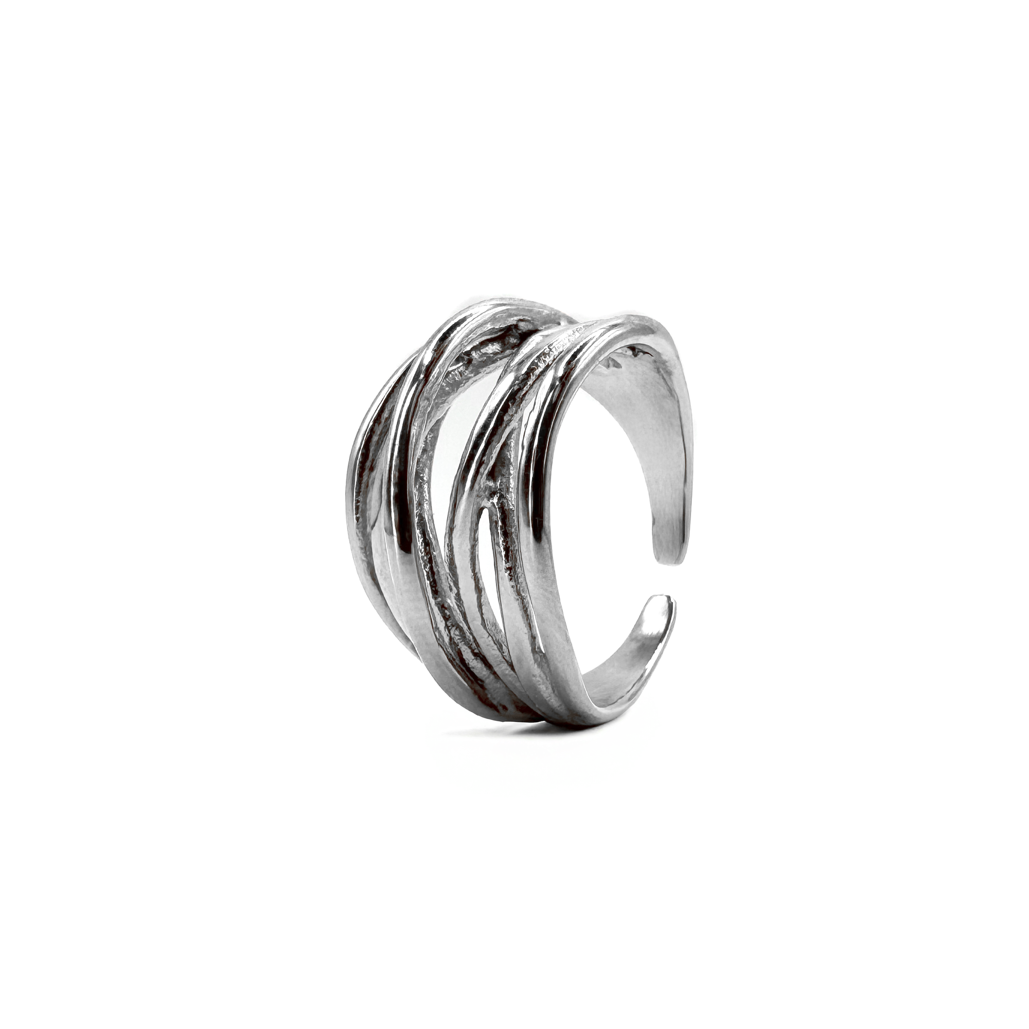 Eluna silver ring