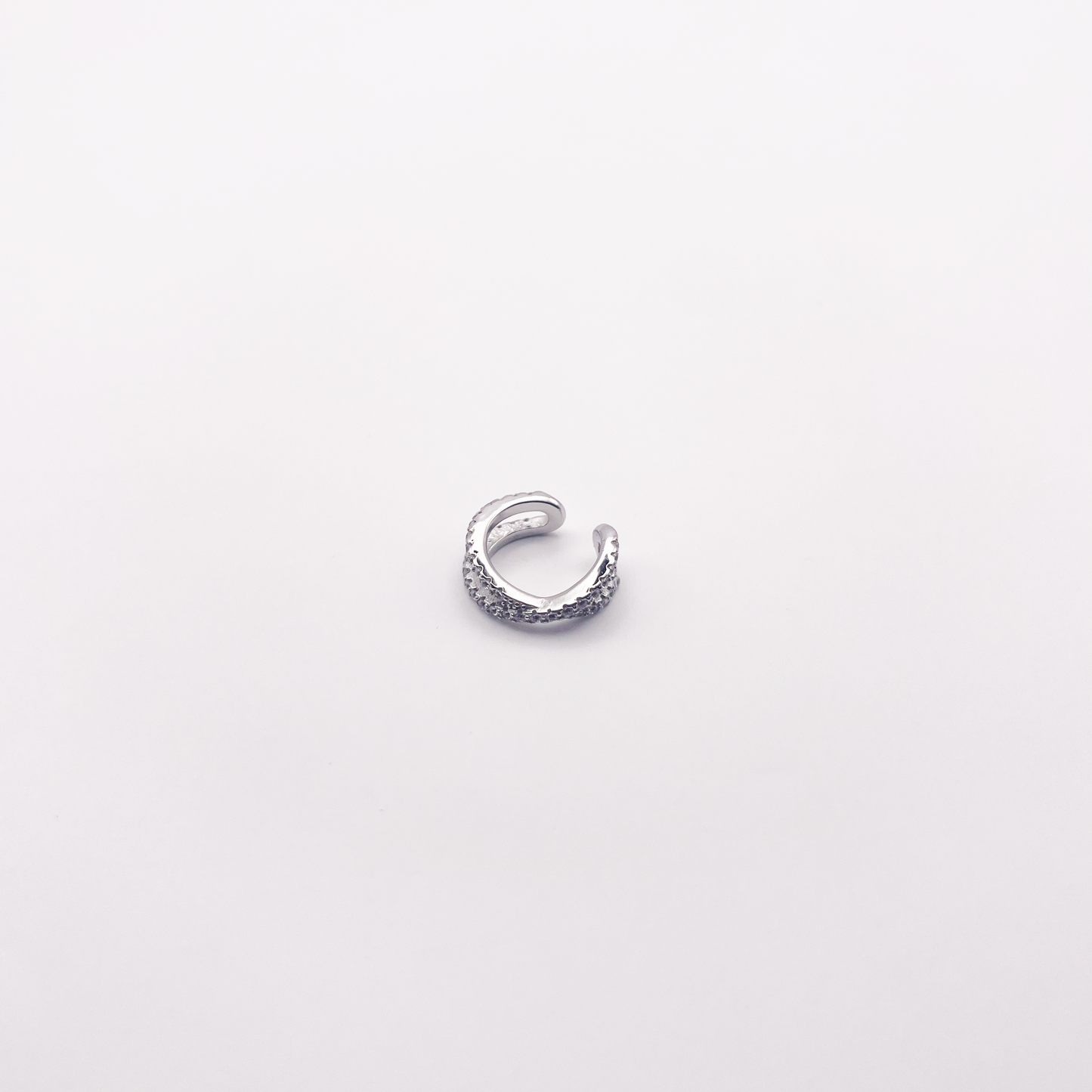 Earcuff Infinity argento