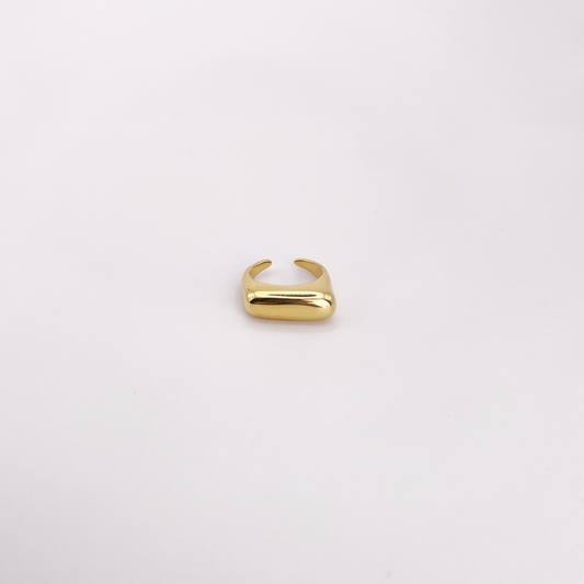 Anello maxi edge oro