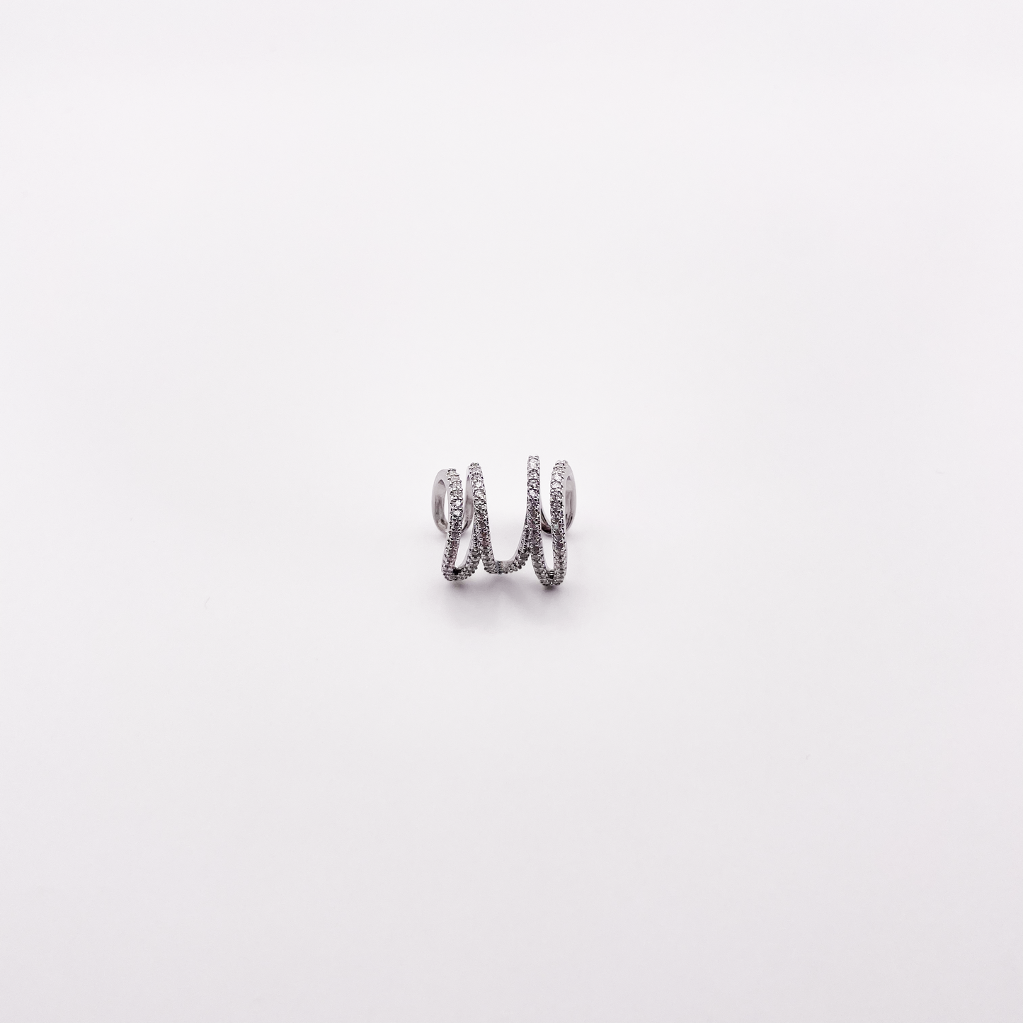 Earcuff Soleil argento